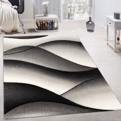 Ce tapis à; poils ras fait son effet dans les ambiances design ou avec des meubles en bois de fabrication scandinave.Le motif ...