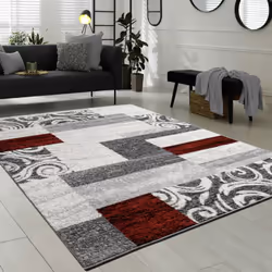 Ce tapis en velours brille non seulement par son aspect, mais aussi par son incroyable rapport qualité-prix. Avec lui, vous e ...