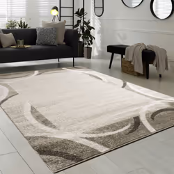 Un tapis moderne et polyvalent, idéal pour vos pièces. Facile dentretien et adapté pour le chauffage au sol, vous pouvez choi ...