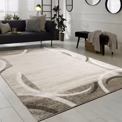 Un tapis moderne et polyvalent, idéal pour vos pièces. Facile dentretien et adapté pour le chauffage au sol, vous pouvez choi ...