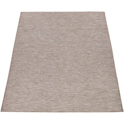 Paco Home - Tapis Intérieur & Extérieur Pour Salon Balcon Terrasse Tissé à Plat Beige 80x150 cm