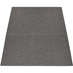 Paco Home Tapis Intérieur & Extérieur Pour Salon Balcon Terrasse Tissé À Plat Gris 120x160 cm