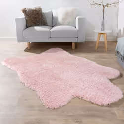 La surface en fausse fourrure agréable et veloutée apporte une véritable touche de décoration sur le sol de votre couloir ou  ...