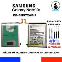 BATTERIE ORIGINALE SAMSUNG EB-BN972ABU GALAXY NOTE 10+ SM-N975 SERIES 4300mAh OEM ORIGINE + KIT OUTILS GENUINE BATTERY TOOLS