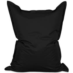 Lumaland pouf intérieur extérieur XXL 380L 140 x 180 cm Noir