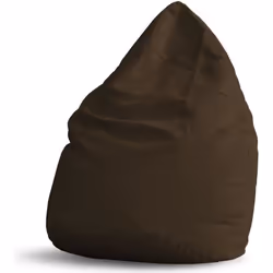 LUMALAND Luxury XL PLUS Pouf Beanbag stylé - 220L - Marron