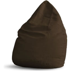 LUMALAND Luxury XL PLUS Pouf Beanbag stylé - 220L - Marron