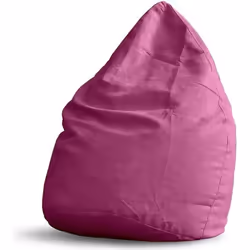 Pouf Poire XL - LUMALAND - Ligne Confort - Rose - Tissu