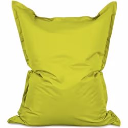 Lumaland Pouf XXL intérieur extérieur 380L 140 x 180 cm Vert pomme