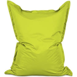 Lumaland Pouf XXL intérieur extérieur 380L 140 x 180 cm Vert pomme
