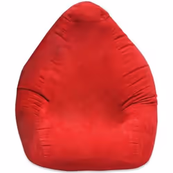 Lumaland pouf XL de luxe design de la ligne confort 120L Rouge