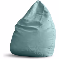 Lumaland Pouf de luxe XL ligne confort 120L Turquoise