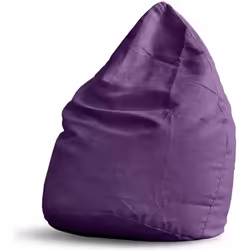 Lumaland pouf XL de luxe design de la ligne confort 120L Violet