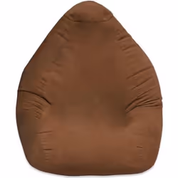 Lumaland pouf XL de luxe design de la ligne confort 120L Marron