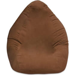 Lumaland pouf XL de luxe design de la ligne confort 120L Marron