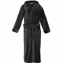 Lumaland Peignoir de Luxe en Microfibre avec Capuche - Pour Femme et Homme – Disponible en Différentes Tailles et Couleurs - ...