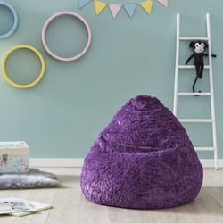 Lumaland Pouf Douillet de luxe Design 120L diffÈrentes couleurs Violet