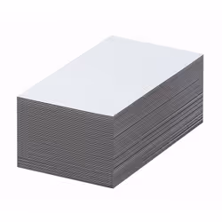 Etiquettes magnétiques, blancs, h x l 50 x 100 mm, lot de 100. Produit livré = monté. Hauteur = 50 mm. Coloris = blanc. Large ...