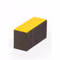 Etiquettes magnétiques, coloris jaune, h x l 15 x 80 mm, lot de 100. Produit livré = monté. Hauteur = 15 mm. Coloris = jaune. ...