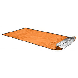 ORTOVOX Bivy Ultralight Adulte Sac de couchage rectangulaire Polyuréthane, Argent Bleu, Orange