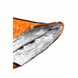 ORTOVOX Bivy Ultralight Adulte Sac de couchage rectangulaire Polyuréthane, Argent Bleu, Orange