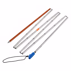 ORTOVOX Alu 240, Aluminium, Orange, Argent, Bleu, 2,4 m, 1,1 cm, 200 g