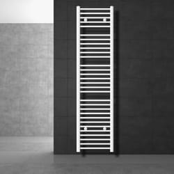 ECD Germany Radiateur Design Sahara - 400 x 1800 mm - Blanc - Connexion Latéral - Forme Droit - avec Kit de Montage Mural