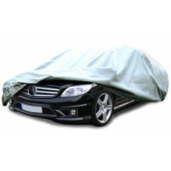 Ecd Germany - Bâche de Protection Voiture - m 431 x 165 x 119 cm - Housse Protection Auto - Tissu Non Tissé Respirant avec Élastiques - Résistant uv