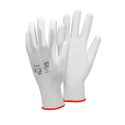 ECD Germany 4 Paires de Gants de Travail en PU - Taille S