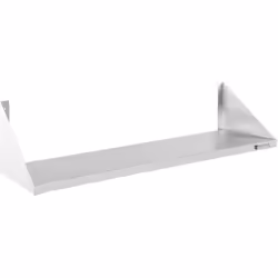 Etagere Murale En Inox 30 X 90 Cm Tablette Avec Vis De Fixation Et Consoles