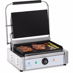 ⭐⭐⭐⭐⭐ Machine à panini - Lisse - 2200 W de marques Royal Catering ✅ Modèle: RCKG-2200-F ✅ Article: 10010336 ⬇️ Caractéristiqu ...