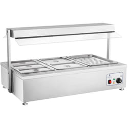 Bain Marie - 6 GN - avec accessoire de viande