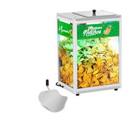 Royal Catering - Barre Chauffante Nacho Led Eclairage Rgb 109 w 65 ° c Nacho Popcorn Inox f