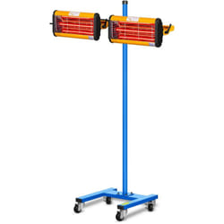 Sécheur de peinture infrarouge - 2 200 W - 2 émetteurs