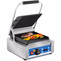 ⭐⭐⭐⭐⭐ Machine à panini - Striée - Minuterie - 1 800 W de marques Royal Catering ✅ Modèle: RCKG-2200-GY ✅ Article: 10010574 ⬇️ ...