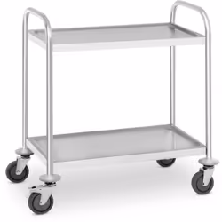 ⭐⭐⭐⭐⭐ Chariot de service - 2 étagères - 150 kg max. de marques Royal Catering ✅ Modèle: RCSW 2.1H ✅ Article: 10010420 ⬇️ Cara ...