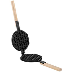 Royal Catering - Plaque à Pâtisserie Bubble Waffle Maker Gaufres Maker Moule à Oeufs Bubble Maker