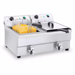 Description générale La friteuse double électrique RCEF 16DH-1 de Royal Catering est conçue pour les professionnels de la res ...