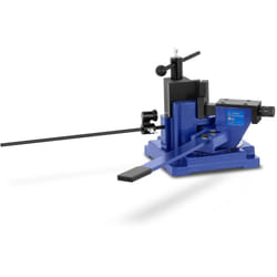 MSW - Cintreuse Plieuse Presse à Cintrer Manuelle Acier Plat Rond Carré 100 Mm 120°