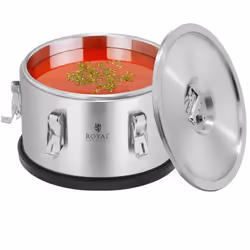 ⭐⭐⭐⭐⭐ Conteneur isotherme 10 L de marques Royal Catering ✅ Modèle: RCTP10 ✅ Article: 10010755 ⬇️ Caractéristiques principales ...