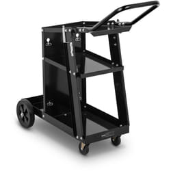 Stamos - Chariot De Soudage Mobile Atelier Soudure Support Bouteilles Poste à Souder 80kg