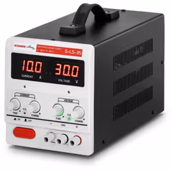⭐⭐⭐⭐⭐ Alimentation de laboratoire - 0-30 V - 0-10 A CC - 300 W de marques Stamos Soldering ✅ Modèle: S-LS-35 ✅ Article: 10021 ...