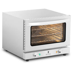 Royal Catering - Four à Convection Non Encastrable Électrique Air Pulsé Minuterie 2150w 3 Grilles