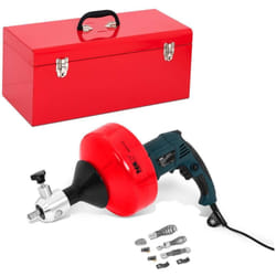 MSW - Furet Déboucheur Canalisation Électrique Débouche Évier Toilette Baignoire 7,6m