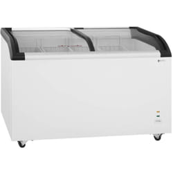 Royal Catering - Congélateur Coffre Blanc 355 l Thermostat Régable Led Aluminium 210 w Aliments