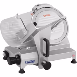 ⭐⭐⭐⭐⭐ Trancheuse à jambon - 250 mm - jusqu'à 12 mm - 150 W de marques Royal Catering ✅ Modèle: RCAM-250 ✅ Article: 10010796 ⬇ ...
