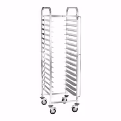 Chariot Echelle Boulangerie Inox Gn 16 Niveaux Chariot De Service Cuisine