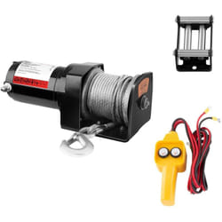 Treuil 4X4 Treuil Électrique 12V Quad 907 Kg 750 W Câble En Acier 15 M 4 Mm