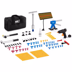 Description générale Le kit de réparation de bosses (PDR - Paintless Dent Repair) est un ensemble complet de 90 pièces conçu  ...