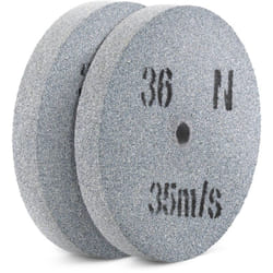 MSW - Meule De Rechange Pour Touret à Meuler Affûtage Décapage Grain 36 Corindon 150Mm